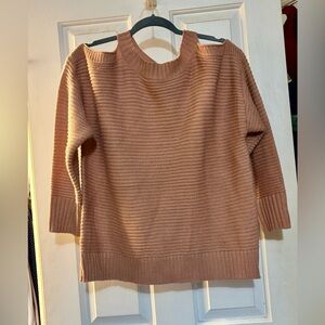 Women's Ribbed Knit Sweater -